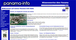 Desktop Screenshot of panama-info.net